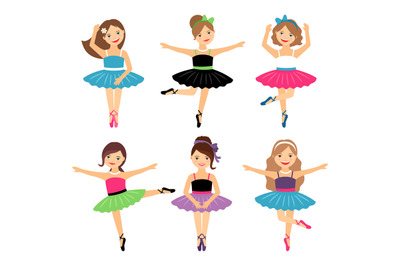 Little ballerina girls set