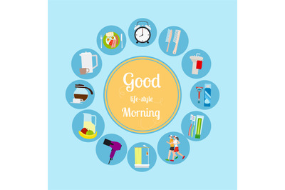 Good morning new day background