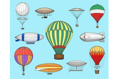 Vintage flights airships