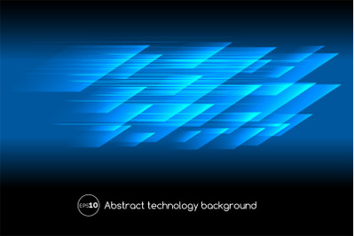 Abstract hi tech blue background