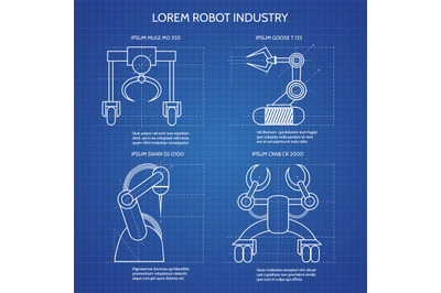 Robot arms blueprint