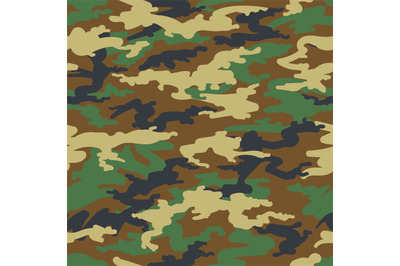 Camouflage seamless pattern