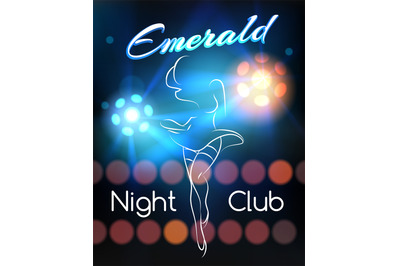 Night Club poster template