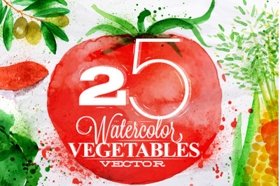 Vegetables Watercolor
