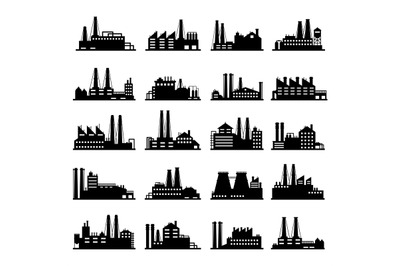 Industry business buildings. Industrial warehouse&2C; manufacturing facto