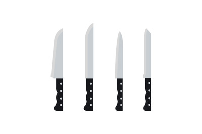 Kitchen knives icon