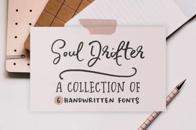 Soul Drifter handwritten font family