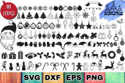 Download Download The Huge Christmas Svg Bundle With 111 Cut Files Free