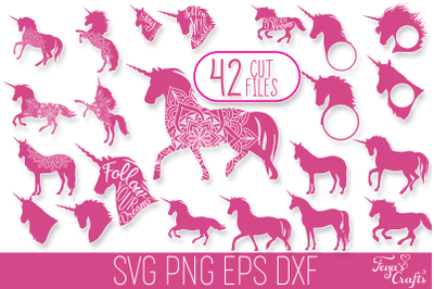 Unicorn SVG Bundle - The Complete Craft Collection