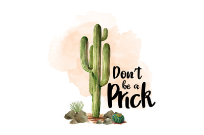 Download Download Don T Be A Prick Watercolor Clipart Sublimation File Free Free 324888 Logos Cut Svg Files From Ngisup Com