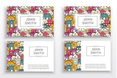 Template business cards