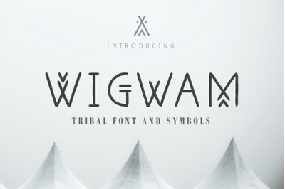 Wigwam - Handwritten Geometric Font