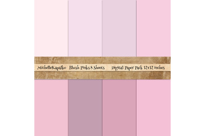 16 Blush Pink Shades and Lavender Lilac