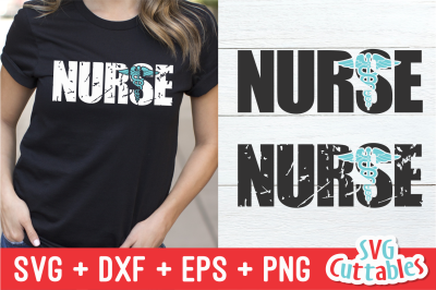 Distressed Nurse | Symbol | SVG Cut File