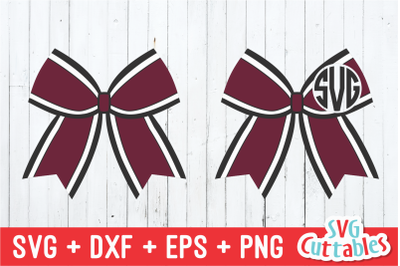 Cheer Bow | Cheerleader | SVG Cut File