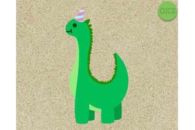 dino birthday party svg clipart vector download