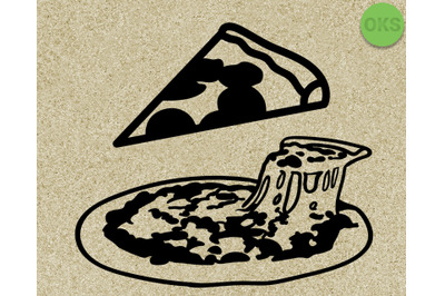 pizza slice svg clipart vector download