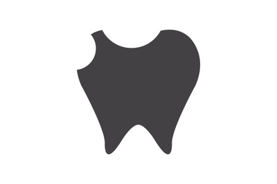 Broken tooth icon