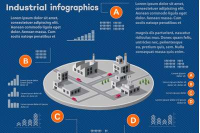 Industrial infographics