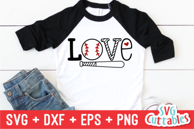 Love Baseball | SVG Cut File