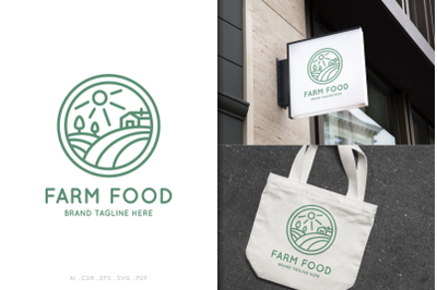 Farm Food Logo
