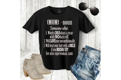Download Download Mom noun svg, Mom svg, Mothers Day, Mom SVG, Mother SVG, Mom Quote, Mom Shirt, Mommy ...