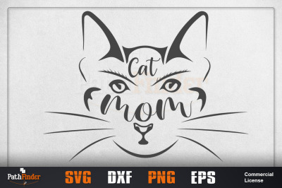 Cat Mom SVG, Cat Mama svg, Cat Svg, Fur Mom, Pet Mom, Cat Mom,