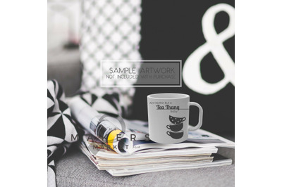 Mug Mockup/ Coffee Mug/ White Mug Mockup/ Styled Mug Photo/ Mug Design