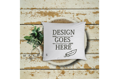 Pillow Mockup/ Styled Pillow Photo/ Pillow Design/ Product Mockups/ In