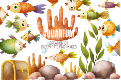 Aquarium creation kit