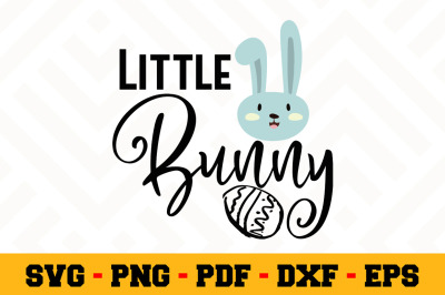 Little Bunny SVG, Easter SVG Cut File n108