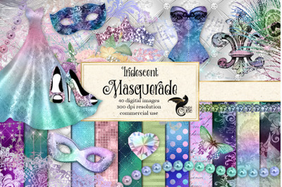 Iridescent Masquerade Graphics