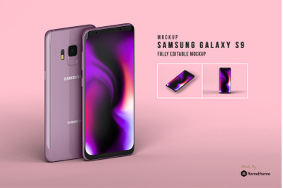 Samsung S9 Mockup Psd