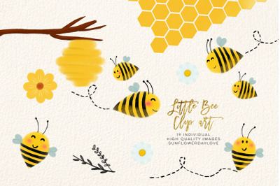 bee clip art, bees illustration, Honey bee clipart