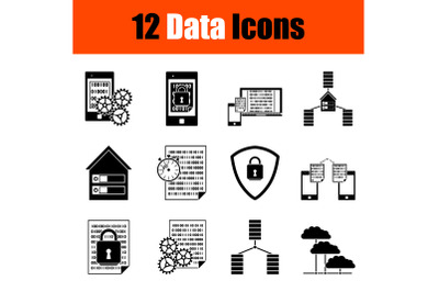 Data Icon Set