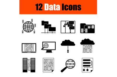 Data Icon Set