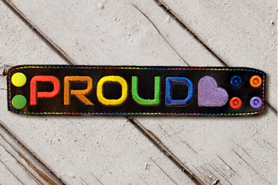 LGBTQIA Proud | Embroidery