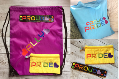 LGBTQIA Pride Set | Embroidery