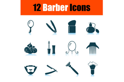 Barber Icon Set