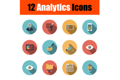 Analytics Icon Set