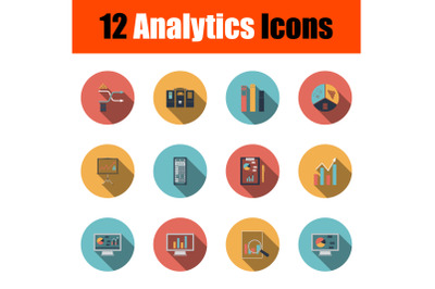 Analytics Icon Set