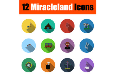 Set Of Miracleland Icons