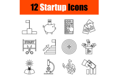 Startup Icon Set