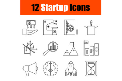 Startup Icon Set