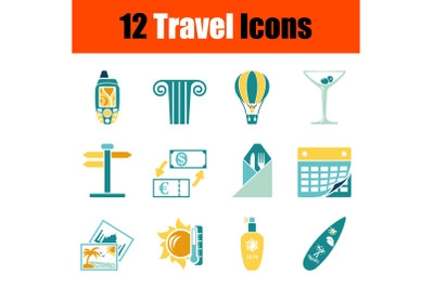 Travel Icon Set