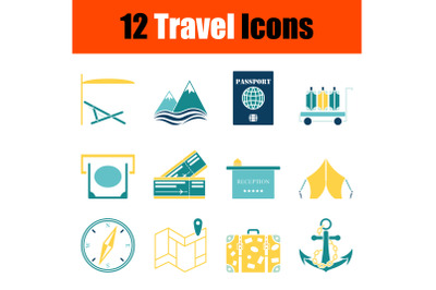 Travel Icon Set