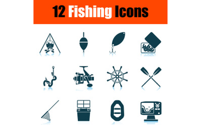 Fishing Icon Set