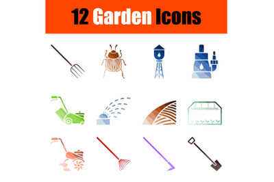 Set of Gardening Icons