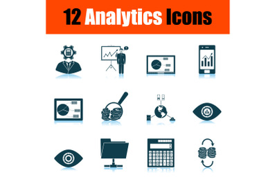 Analytics Icon Set