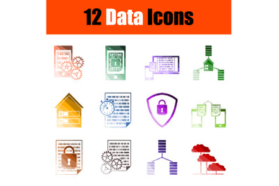 Data Icon Set